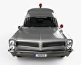 Pontiac Bonneville Kombi Ambulanz Kennedy 1963 3D-Modell Vorderansicht