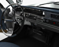 Pontiac Bonneville Station Wagon Ambulance Kennedy with HQ interior 1963 3d model dashboard
