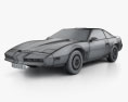 Pontiac Firebird KITT 1982 Modèle 3d wire render