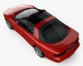 Pontiac Firebird Trans Am 2002 3D模型 顶视图