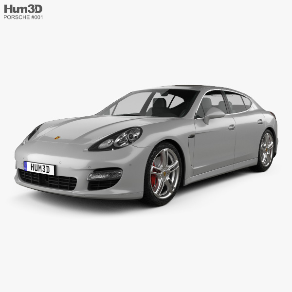 Porsche Panamera 2010 3D model