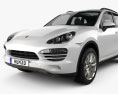 Porsche Cayenne 混合動力 2012 3D模型