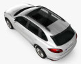 Porsche Cayenne 하이브리드 2012 3D 모델  top view