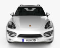 Porsche Cayenne híbrido 2012 Modelo 3D vista frontal