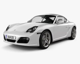 Porsche Cayman S 2014 3D model