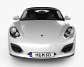 Porsche Boxster Spyder 2014 3Dモデル front view