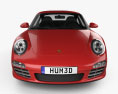 Porsche 911 Carrera 4S Coupe 2012 3d model front view