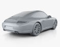Porsche 911 Carrera 4S Coupe 2012 3d model