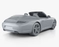 Porsche 911 Carrera 4S 敞篷车 2012 3D模型