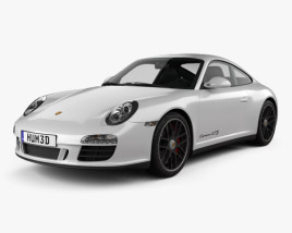 Porsche 911 Carrera GTS Coupe 2012 3D model