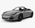 Porsche 911 Carrera 4GTS 敞篷车 2012 3D模型
