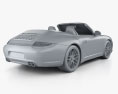 Porsche 911 Carrera 4GTS Cabriolet 2012 3D模型