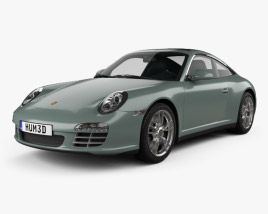 Porsche 911 Targa 4 2012 3D model