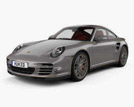 Porsche 911 Turbo Coupe 2012 3D model