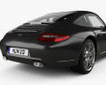 Porsche 911 Carrera Black Edition Coupe 2012 3D模型