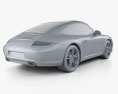Porsche 911 Carrera Black Edition Coupe 2012 3D模型