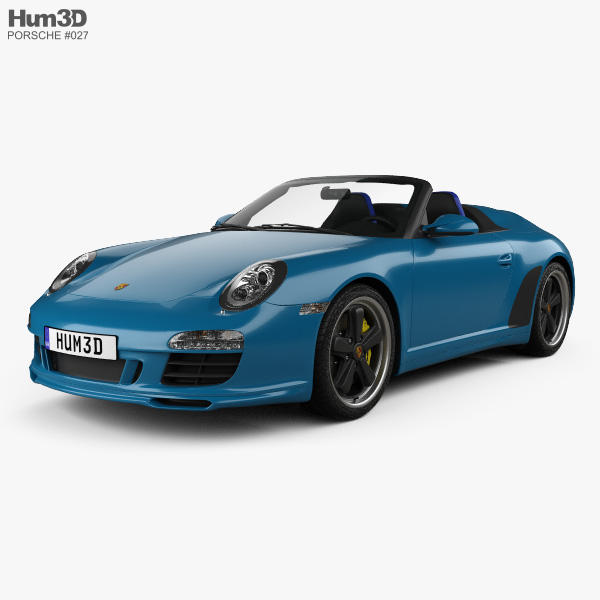 Porsche 911 Speedster 2012 3D model