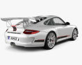Porsche 911 GT3RS 2012 3d model back view