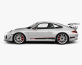 Porsche 911 GT3RS 2012 3d model side view