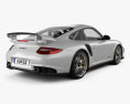 Porsche 911 GT2RS 2012 3d model back view
