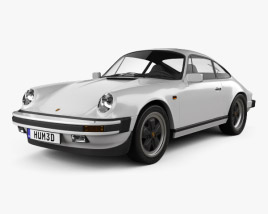 Porsche 911 Carrera Coupe 1987 3D model