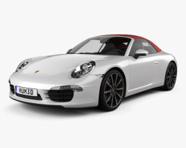 Porsche 911 Carrera S cabriolet 2015 3D model
