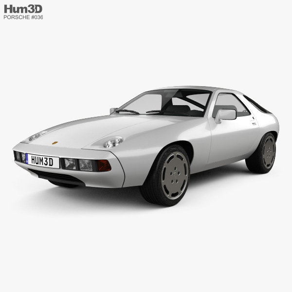 Porsche 928 1981 Modello 3D