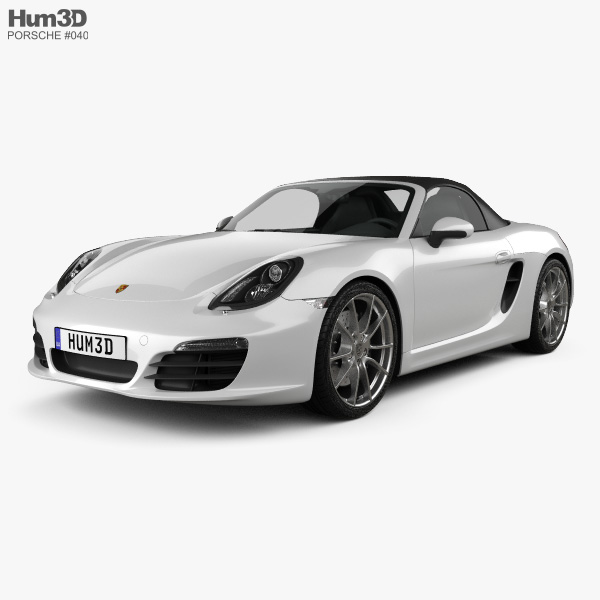 Porsche Boxster 981 2015 3Dモデル