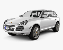 Porsche Cayenne S 2006 3D model