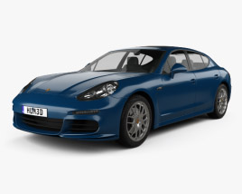 3D model of Porsche Panamera 4S 2016