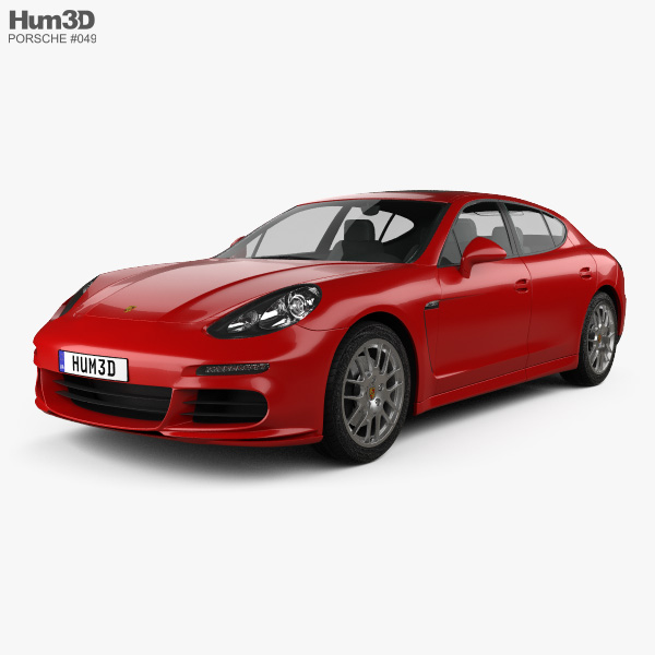 Porsche Panamera 4 2016 3D 모델 