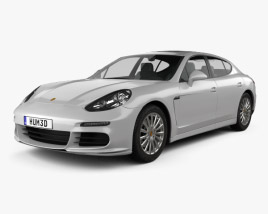 Porsche Panamera S 2016 3D модель