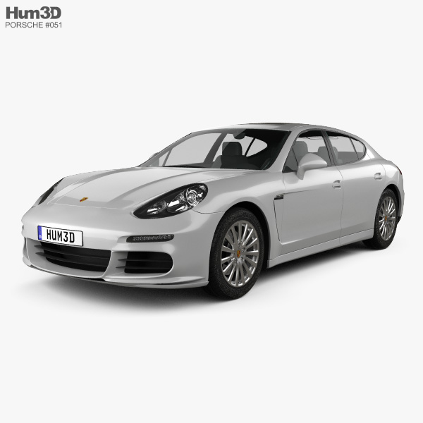 Porsche Panamera S 2016 3D模型