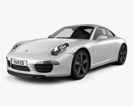 Porsche 911 (991) Carrera 50th Anniversary Edition 2016 3D model