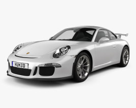Porsche 911 (991) Carrera GTR3 2016 Modello 3D