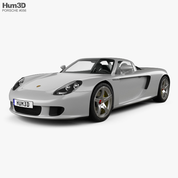 Porsche Carrera GT (980) 2007 3Dモデル