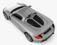 Porsche Carrera GT (980) 2007 3d model top view