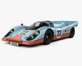 3D model of Porsche 917 K 1969