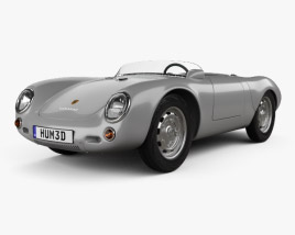 3D model of Porsche 550 spyder 1953