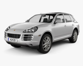 3D model of Porsche Cayenne (957) 2010