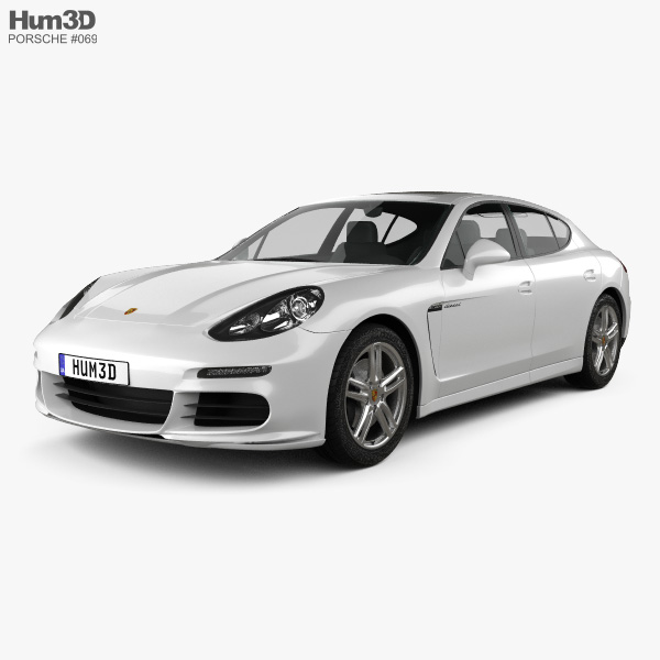 Porsche Panamera Disel 2016 3Dモデル