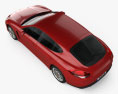 Porsche Panamera GTS 2016 3d model top view