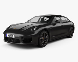 Porsche Panamera Turbo 2016 3D model