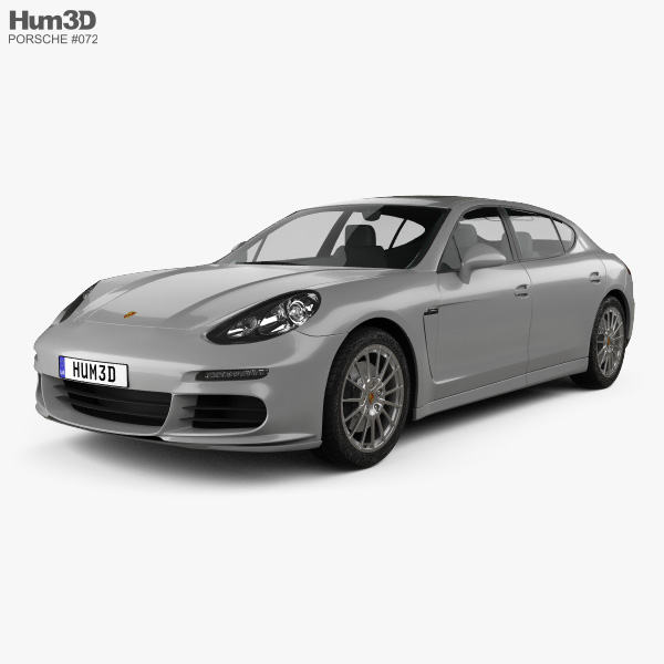 Porsche Panamera Turbo Executive 2016 3D 모델 