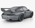 Porsche 911 Carrera RS Clubsport (993) 1998 3D 모델 
