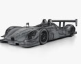 Porsche RS Spyder 2008 3d model wire render