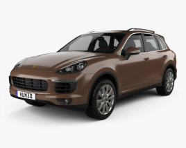 Porsche Cayenne S Diesel 2017 3Dモデル