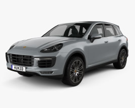 Porsche Cayenne Turbo 2017 3D model