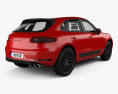 Porsche Macan GTS 2020 3D-Modell Rückansicht