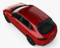 Porsche Macan GTS 2020 3D-Modell Draufsicht